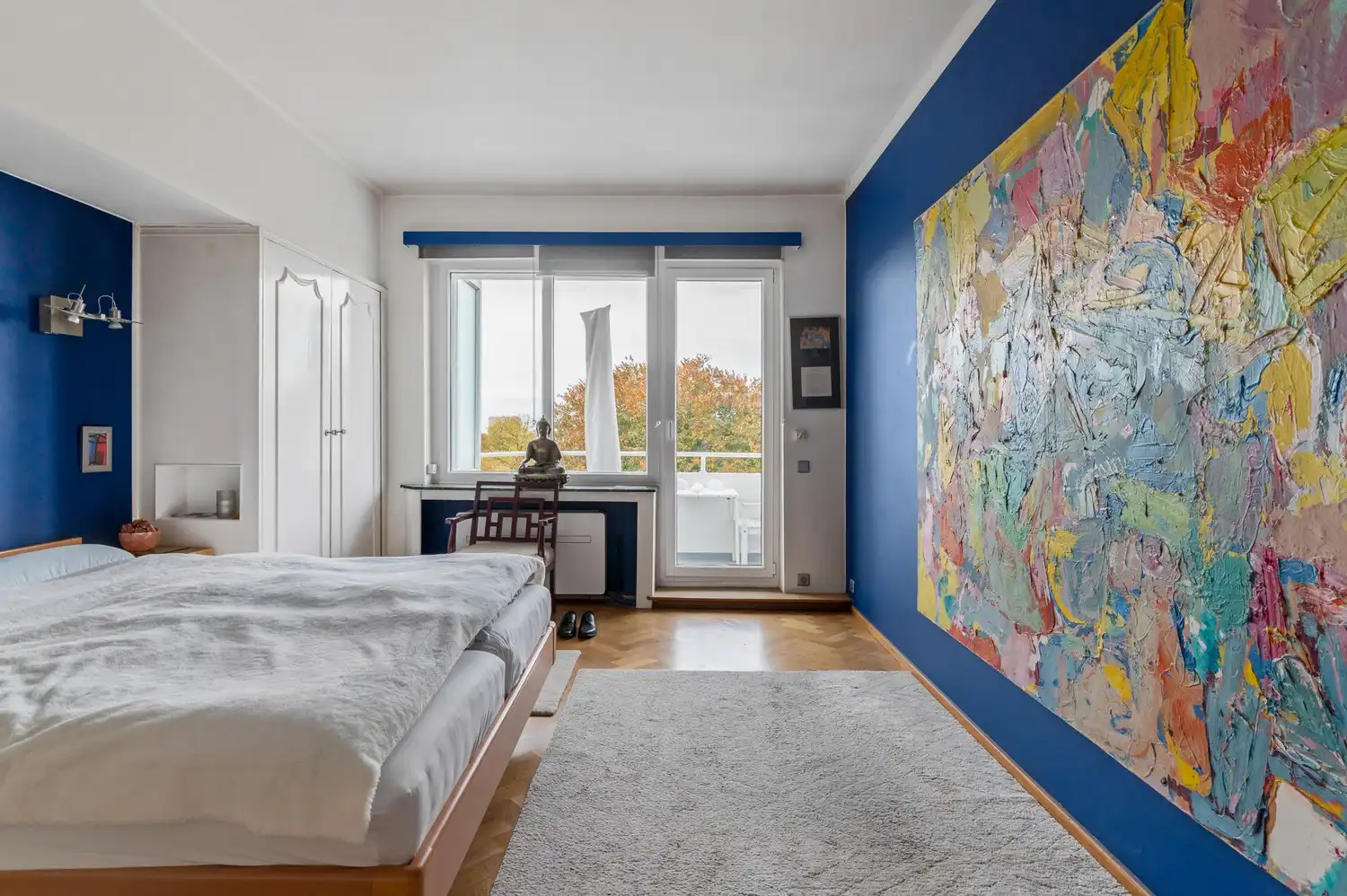 Uitzonderlijk art-deco penthouse met panoramisch uitzicht op het Albertpark foto 19