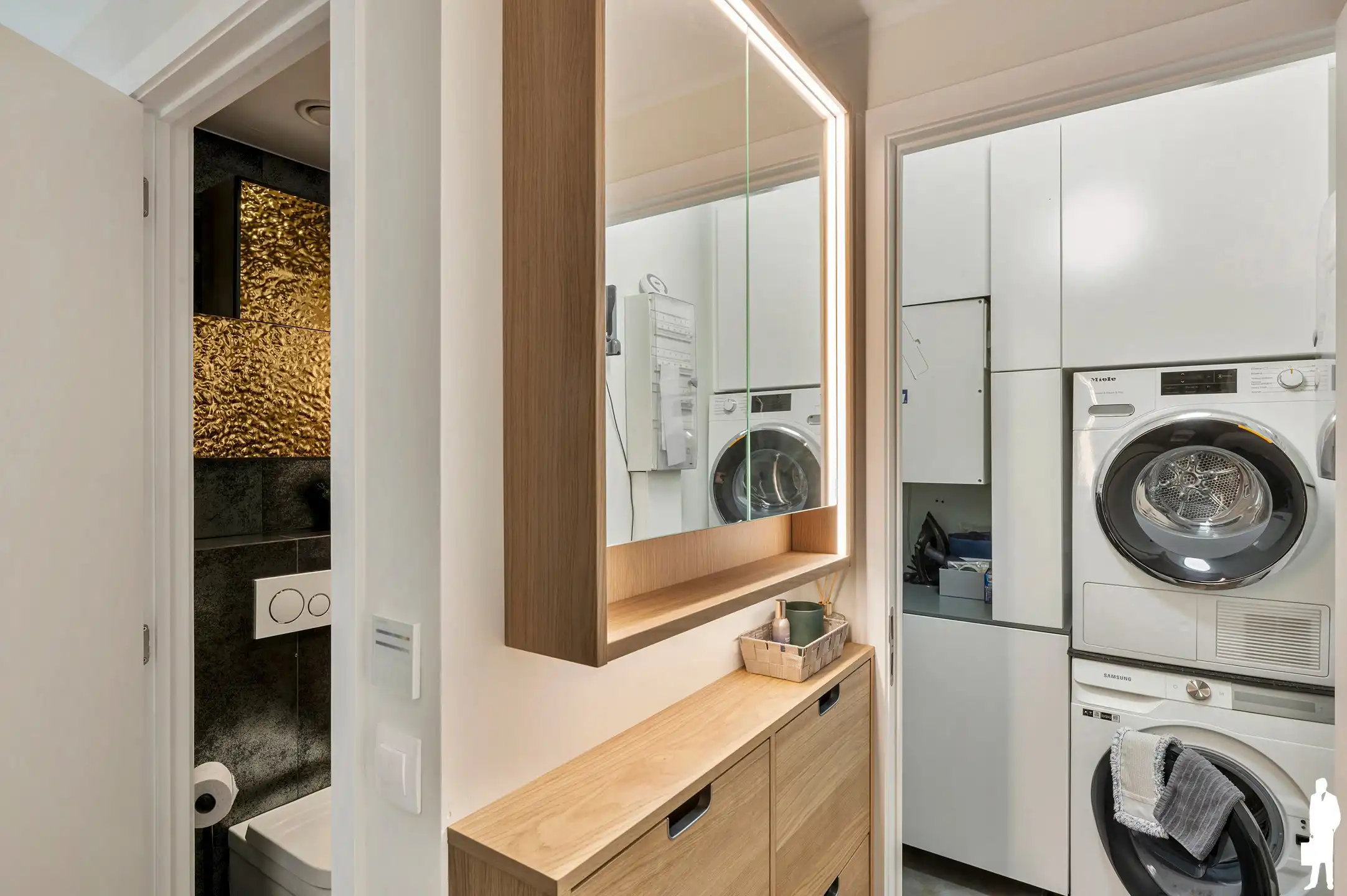 Gemeubeld 2-slaapkamerappartement met terras op het Eilandje foto 12
