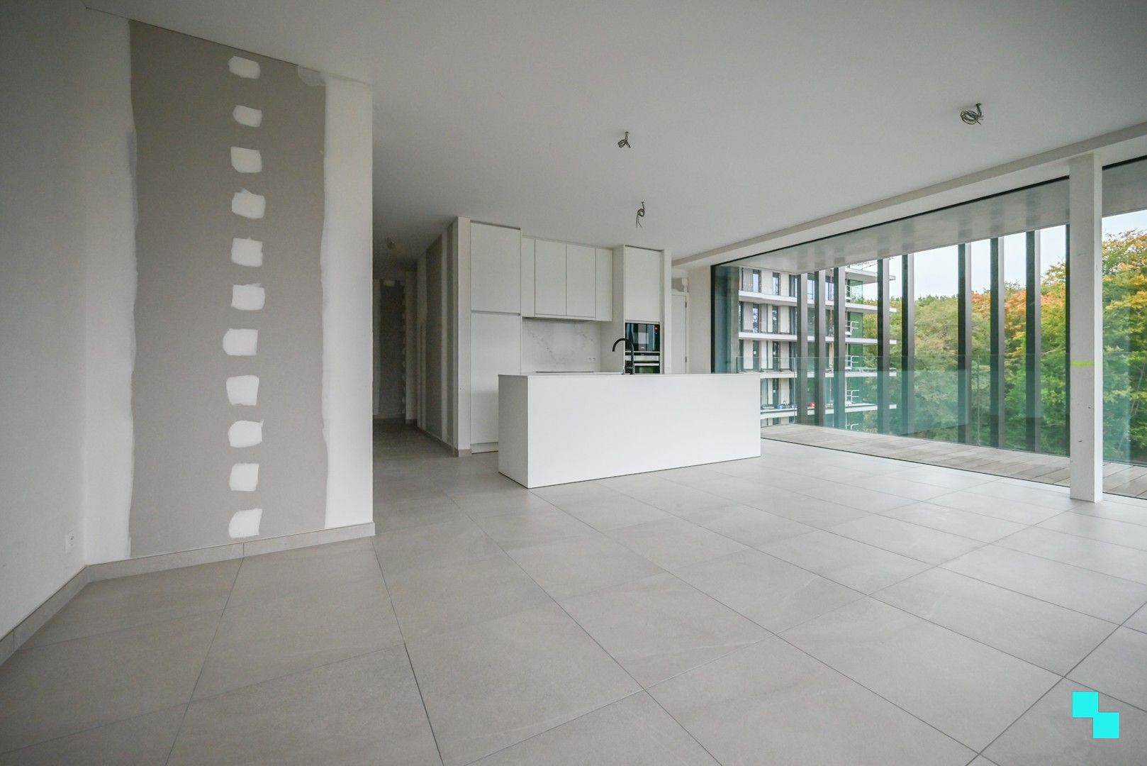 Hoekappartement in blok VI van residentie Blauwpoorte foto 2