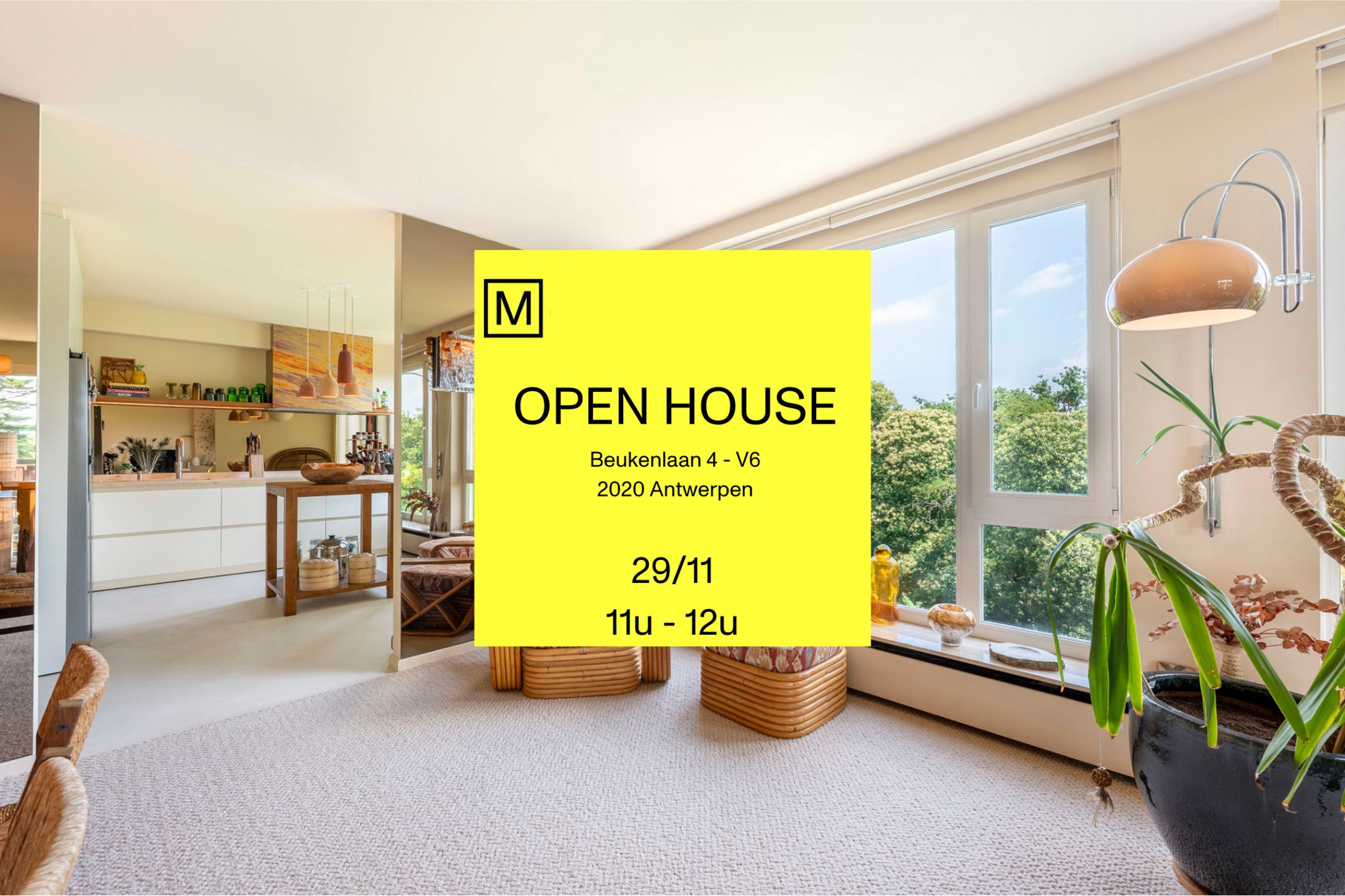 OPEN HOUSE ZATERDAG 29/11 om 11u - Uniek appartement omgeven door groen foto {{pictureIndex}}