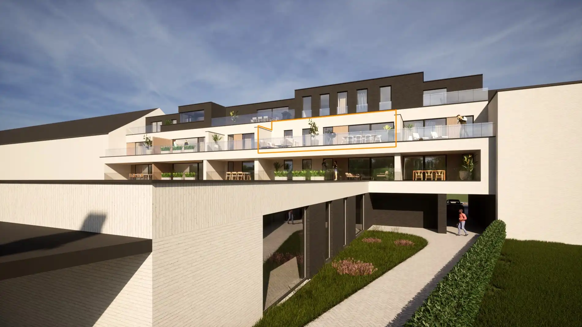 Modern & Energiezuinig Appartement met Ruim Terras in Heusden-Zolder  foto {{pictureIndex}}