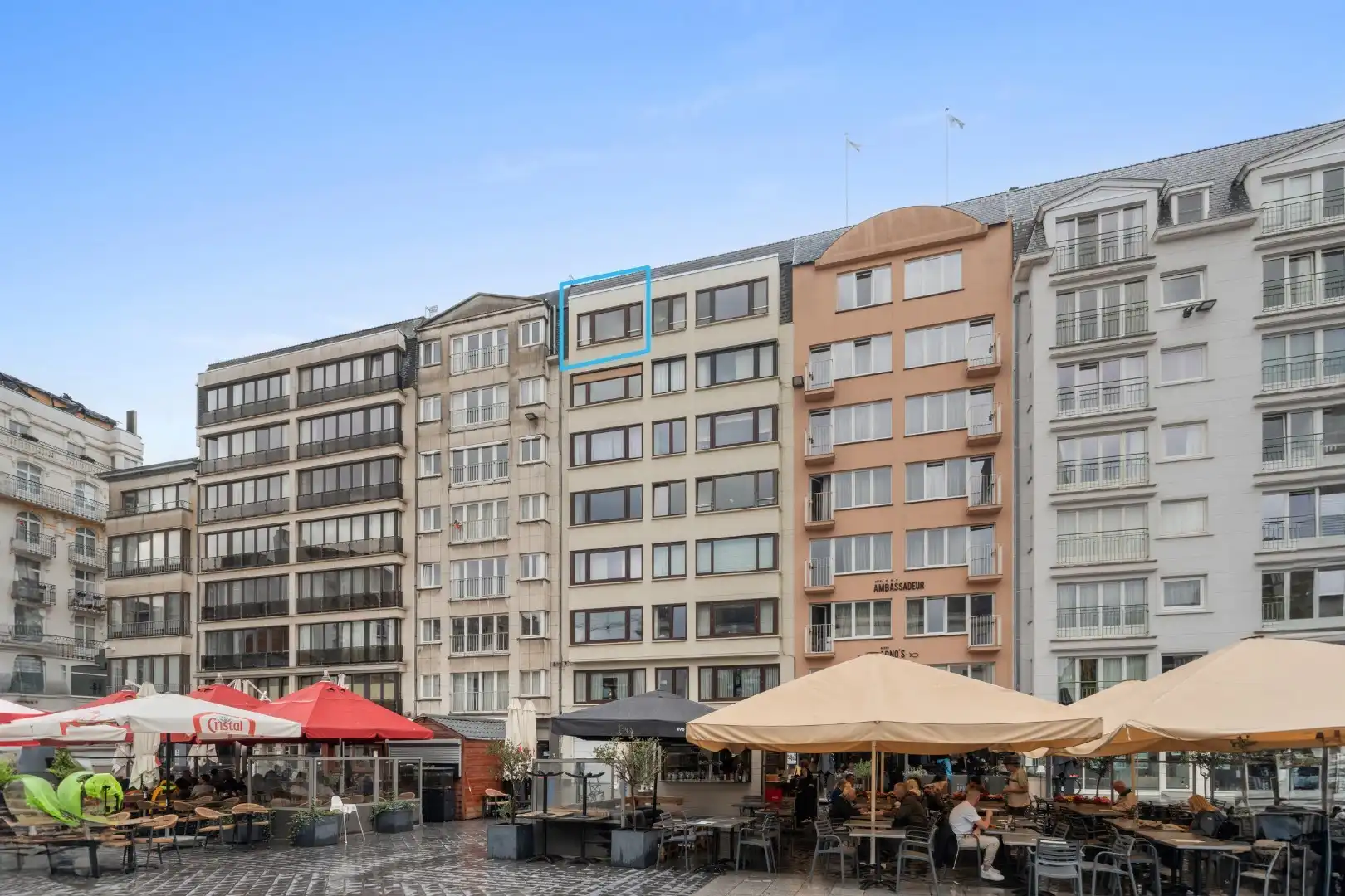 Appartement met 2 slaapkamers te koop in hartje Oostende – Wapenplein foto 5
