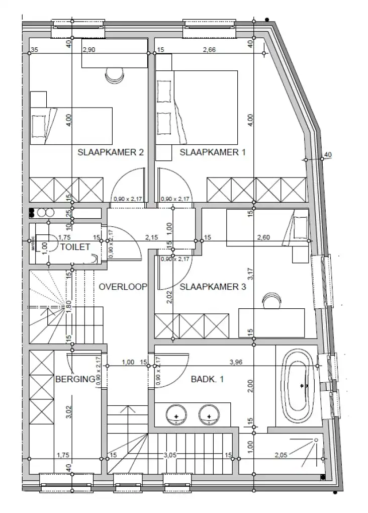 Instapklare woning uit 2019 — 210 m² bewoonbaar, 4 slpk, centrum Essen foto 37