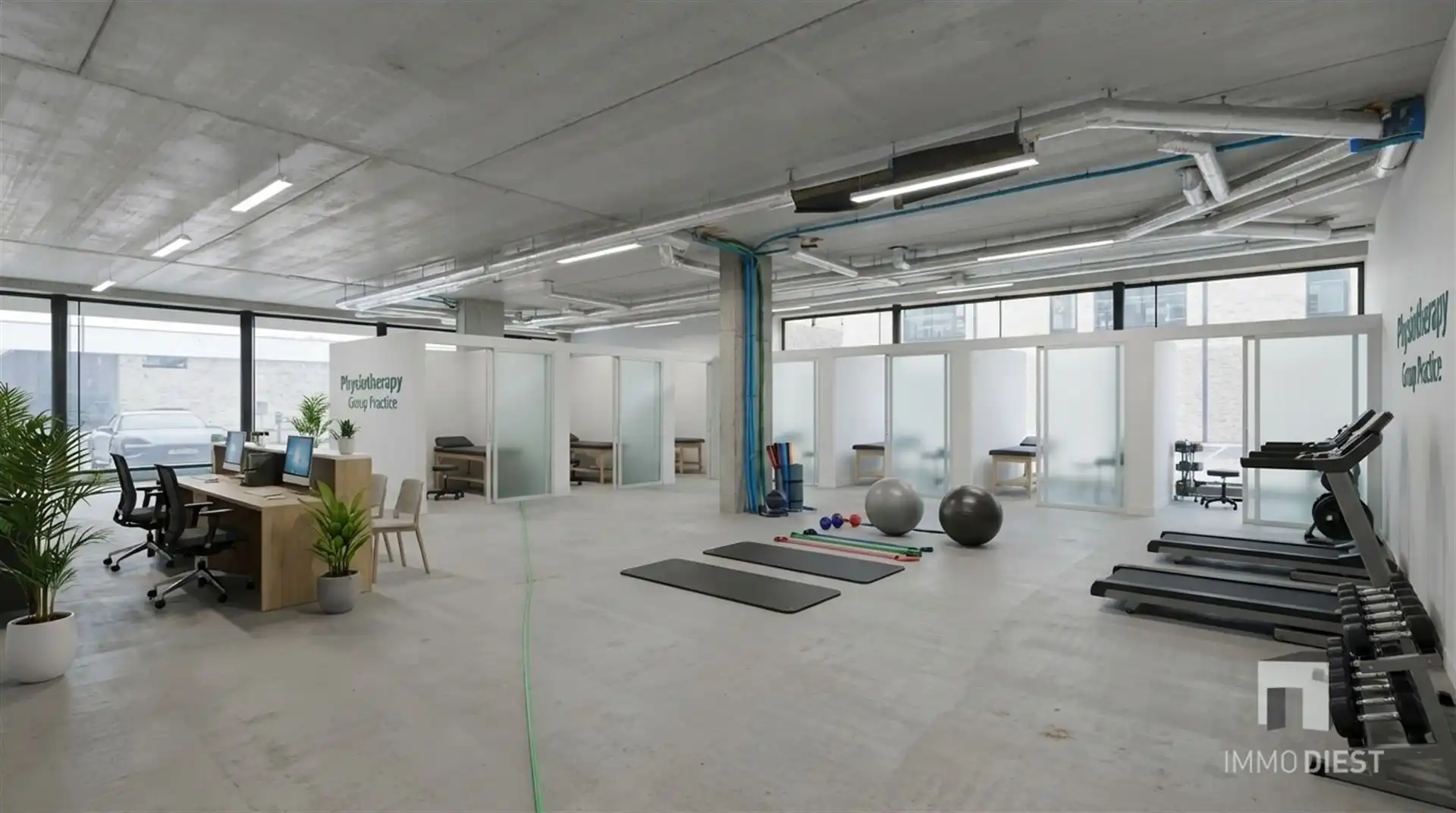 Commercieel Gebouw van 374m2 op toplocatie met parking! foto 10