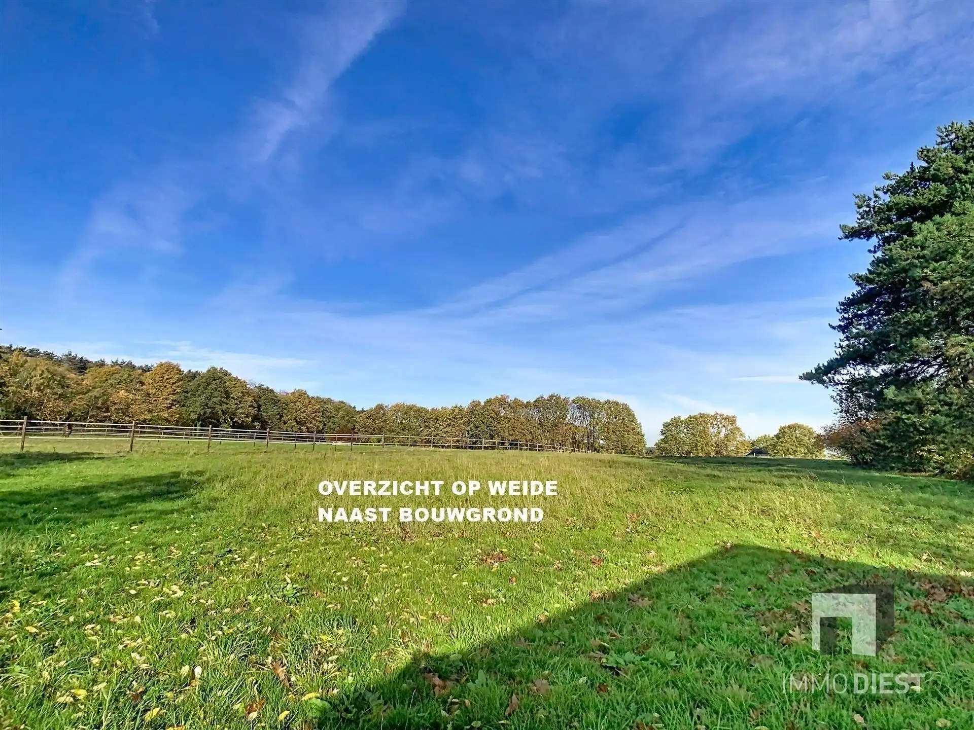 Bouwgrond open bebouwing op 10,52 are met achterliggende weide van 52,11 are foto 8