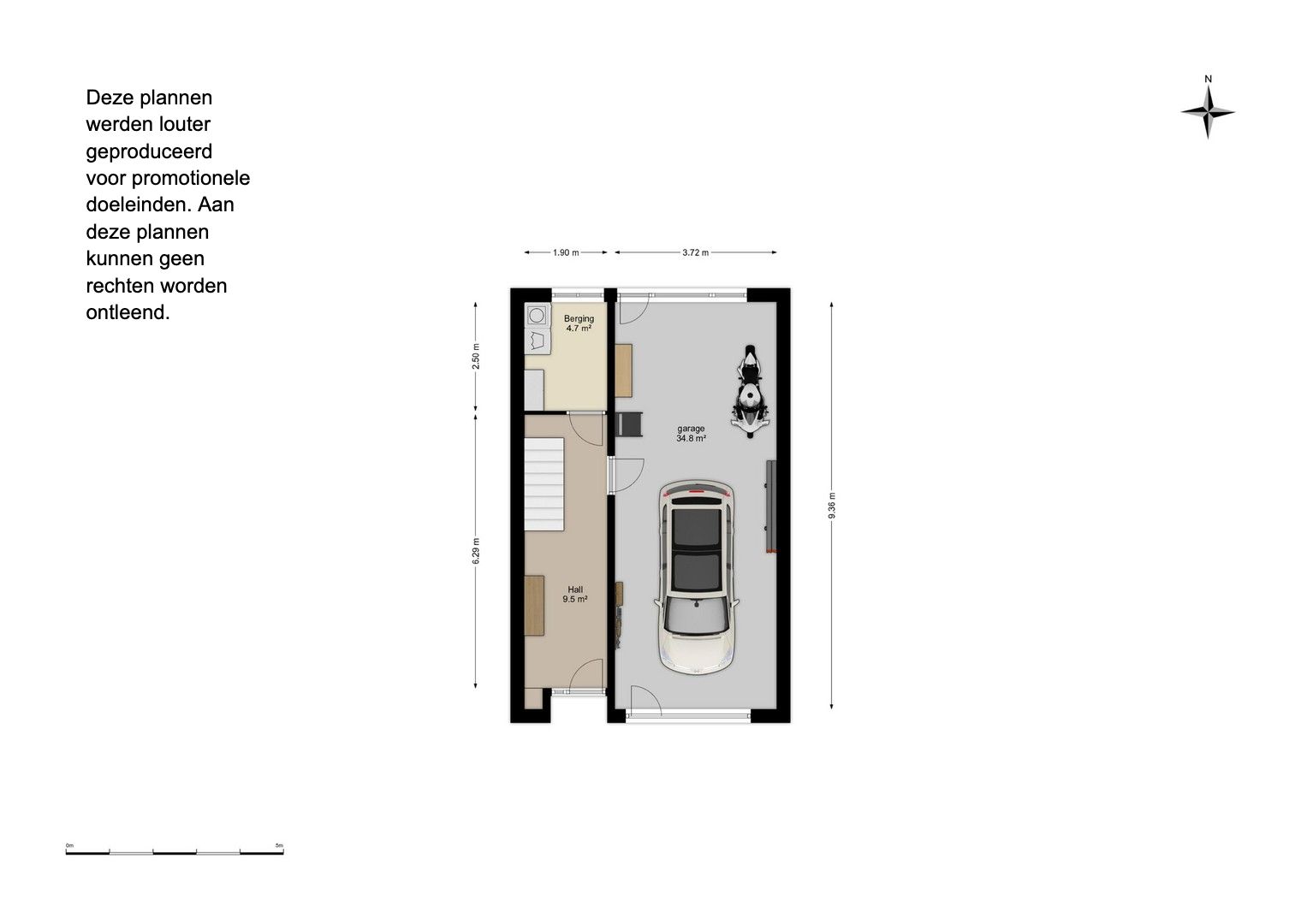 Praktische bel-etagewoning met 3 slaapkamers en tuin. foto 24