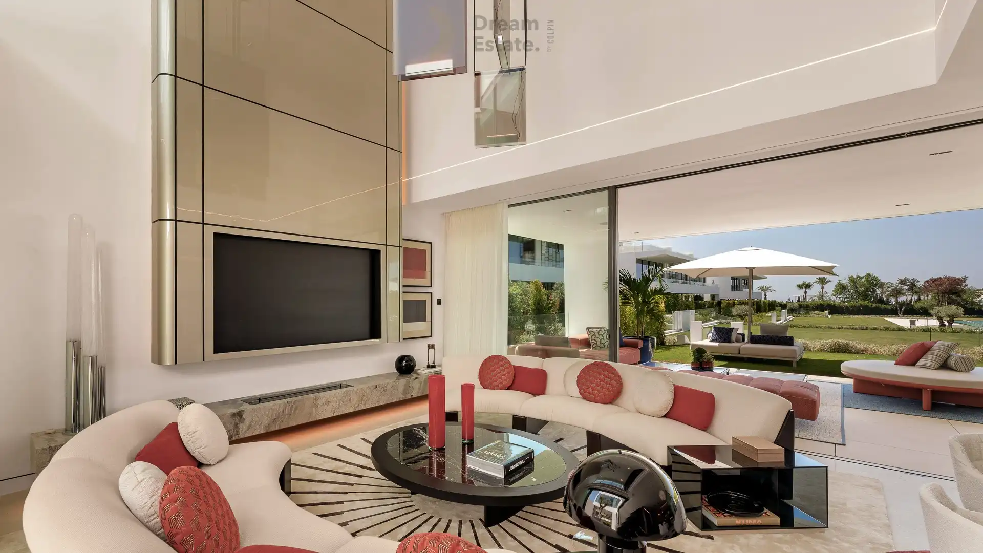 Top notch villa langs de Golden Mile met zicht op zee, Marbella. foto 3