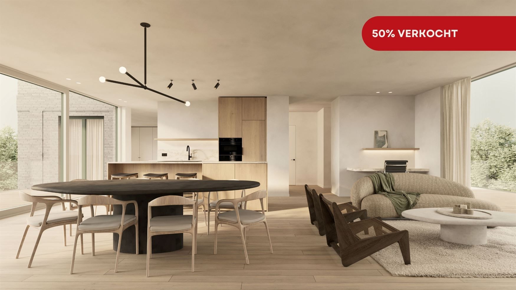 Luxueuze penthouse met royale terrassen foto {{pictureIndex}}