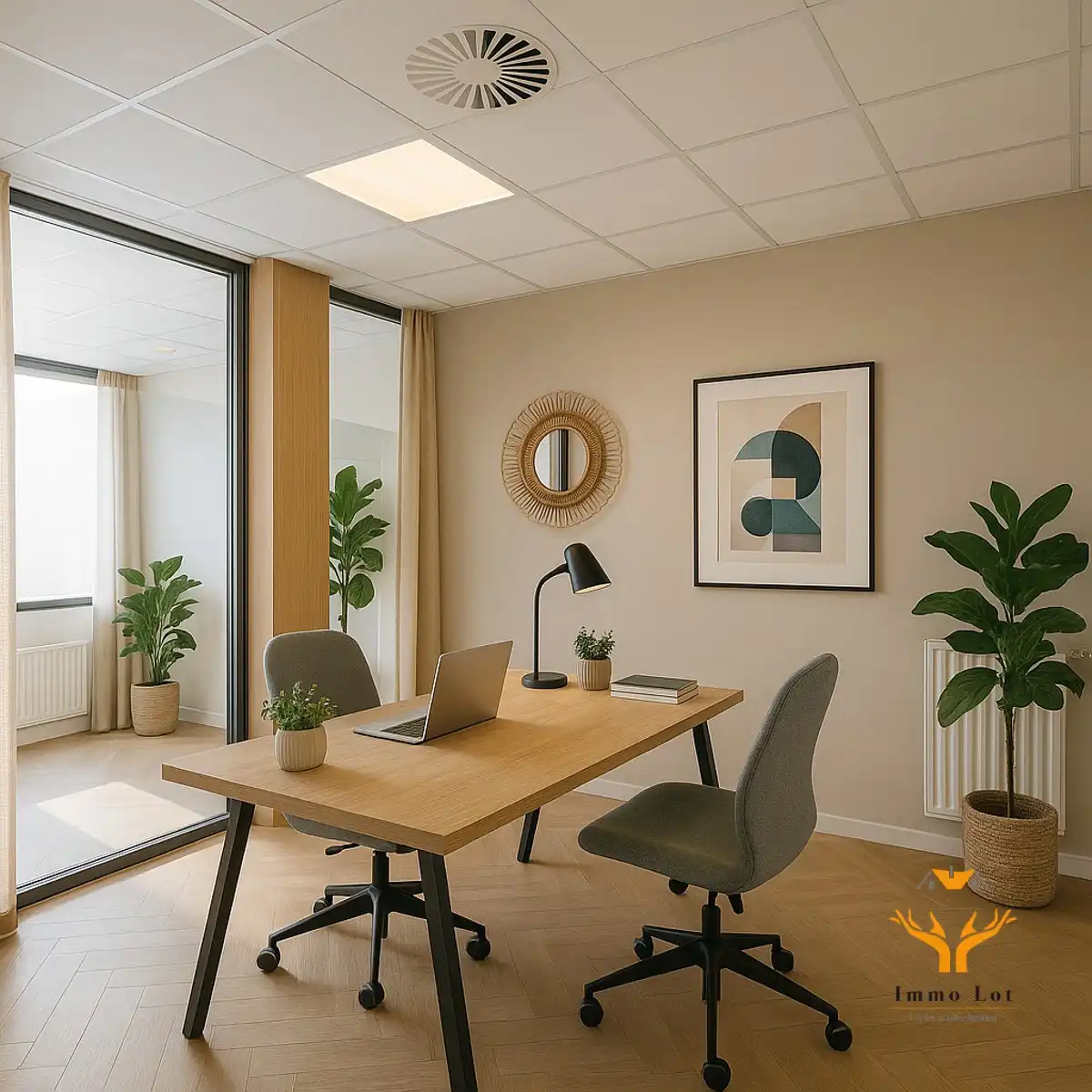 Te huur: handelsruimte van 228m² op toplocatie in Berlare  foto 6