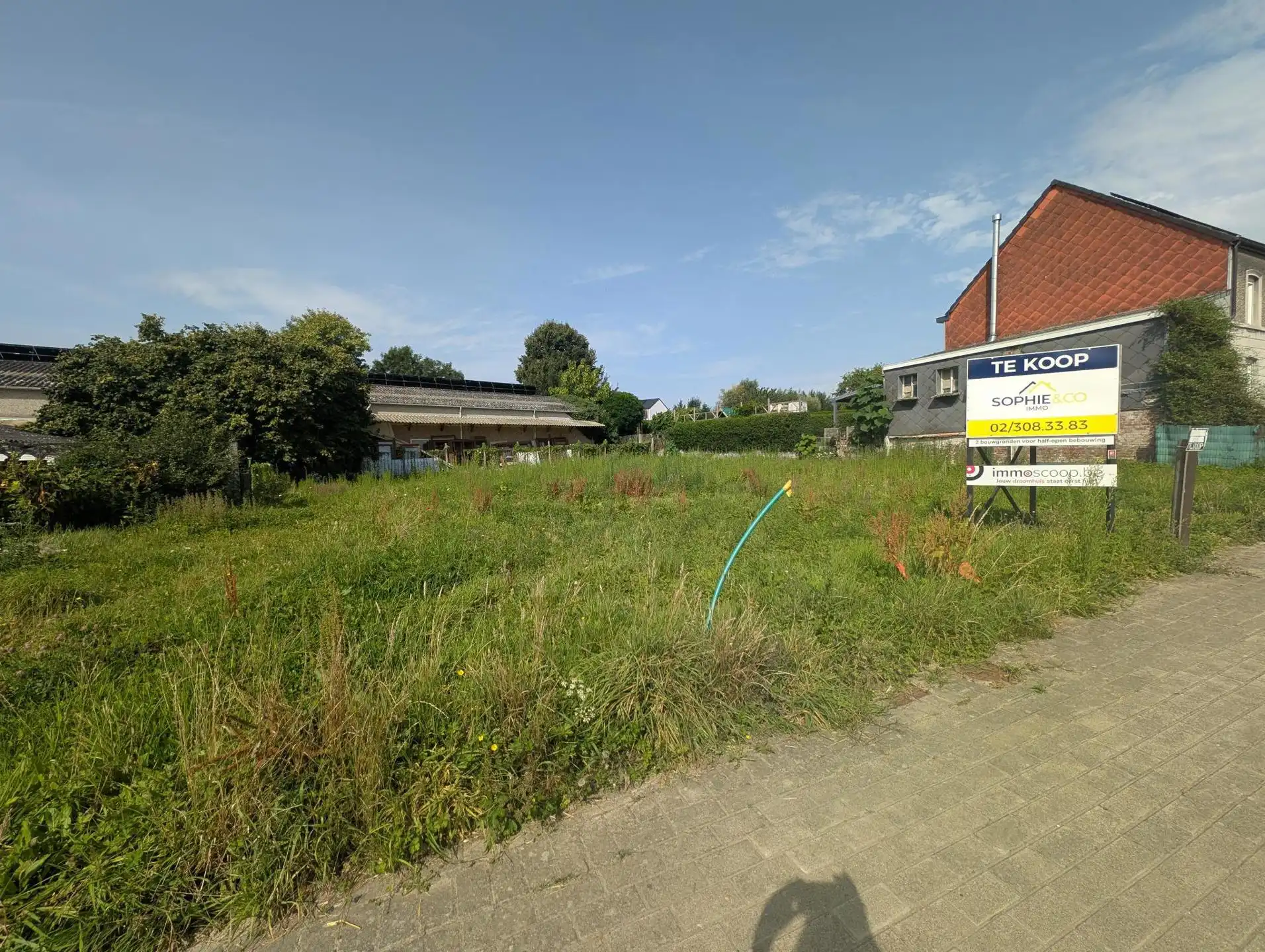 Bouwgrond voor 2 HOB of 1 grote open bebouwing foto 3