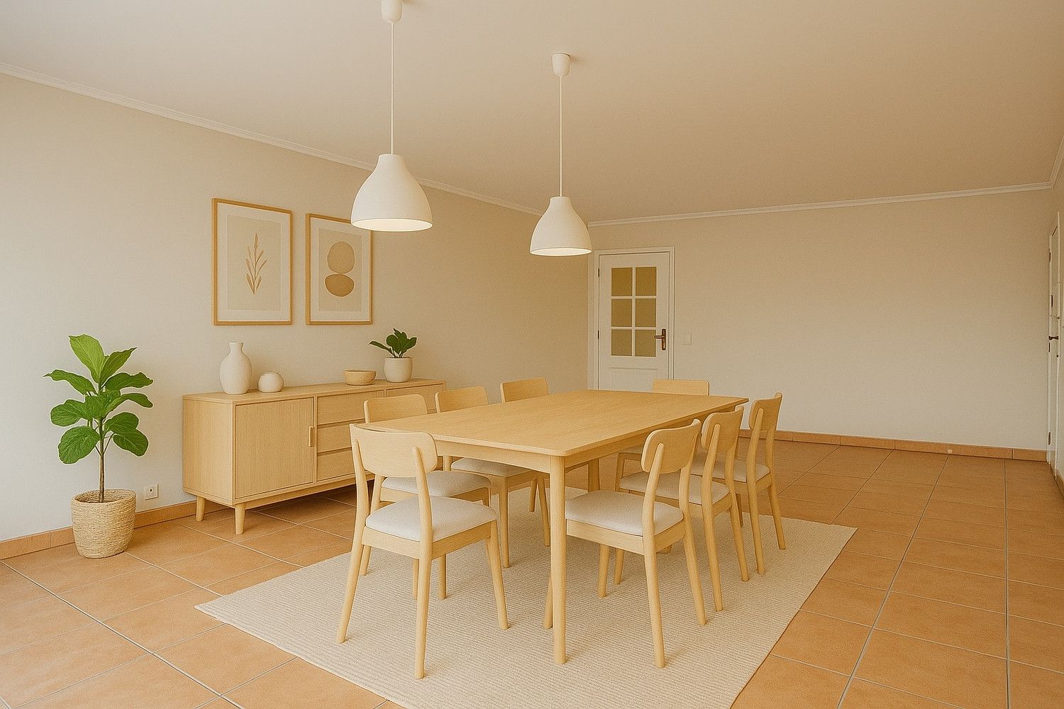 RUIM EN LICHT APPARTEMENT MET 3 SLPKS, TERRASSEN EN GARAGE IN HET HARTJE VAN LUMMEN! foto 6