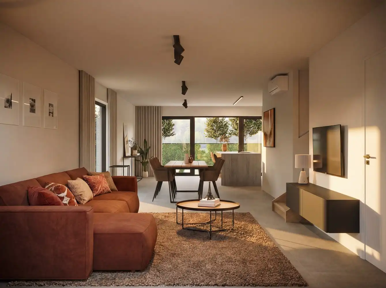 Passieve nieuwbouwvilla (E-peil: -15 = A+ !) met 4 slpkrs foto 4