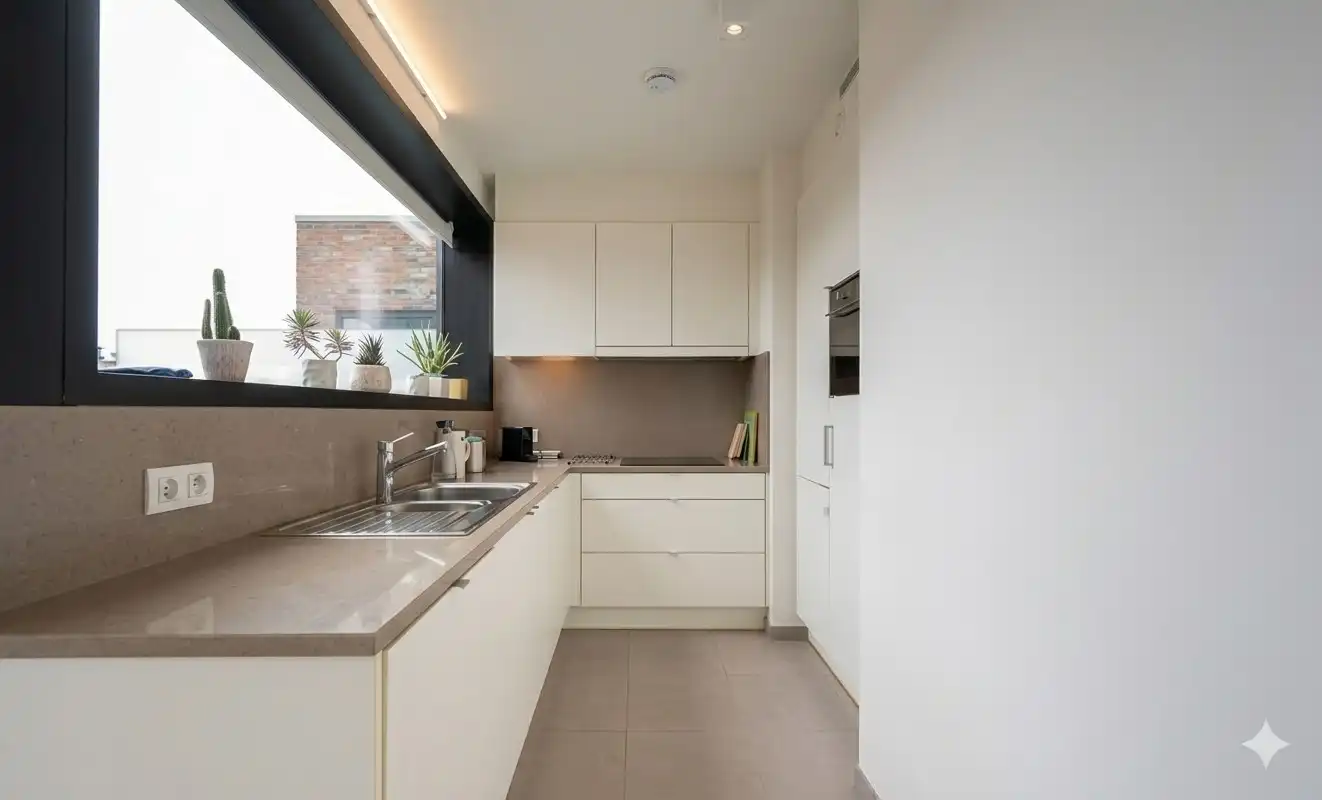 Instapklaar 1-slaapkamerappartement met terras foto 10