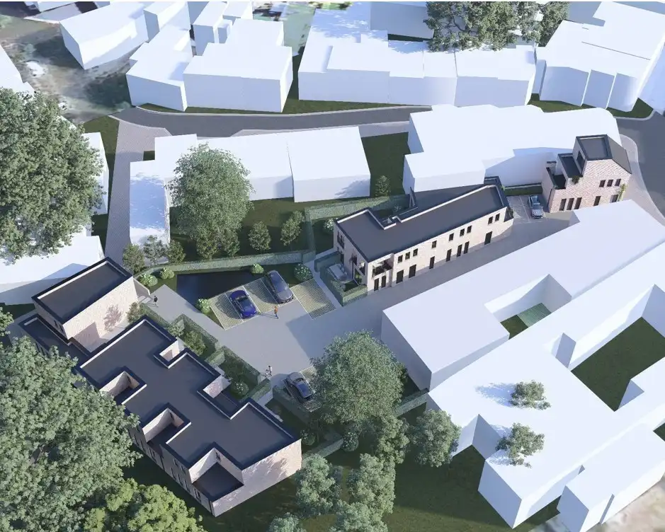 Modern, Bijna Energie Neutraal nieuwbouw-appartement met private tuin in het centrum van Stokkem! foto 3