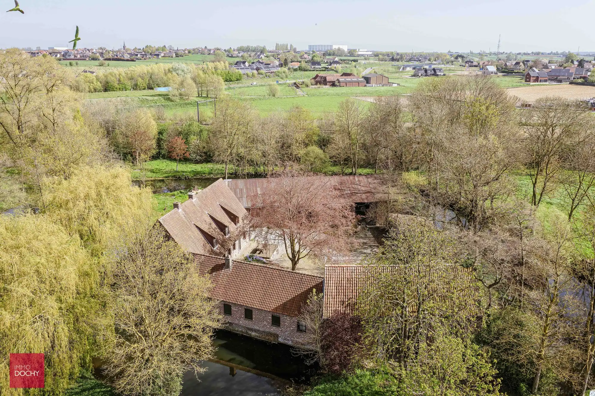 Historische omwalde hoeve met verschillende bijgebouwen foto 7
