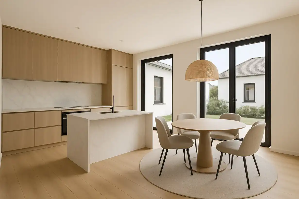 TE RENOVEREN WONING MET 3 SLPKS, GARAGE EN TERRAS foto 3