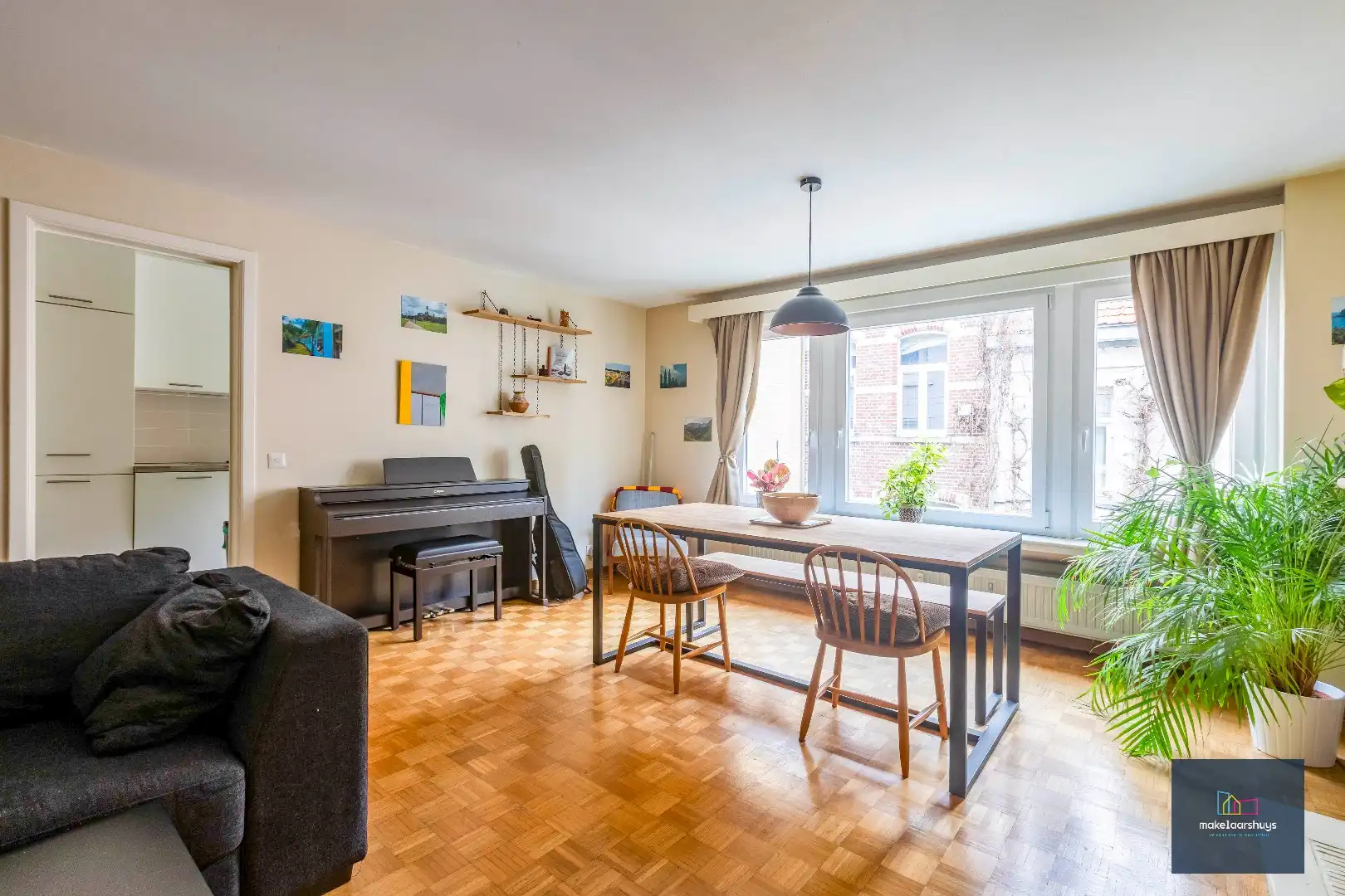 Schitterend gelegen 2 slp.app in het centrum van de stad.  foto 3