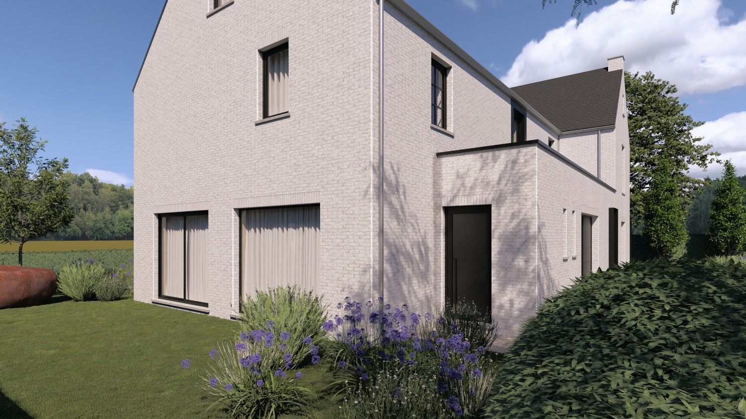 Villa Grenszicht - Moderne nieuwbouwwoningen op een zuidgericht perceel in Lanaken foto 10