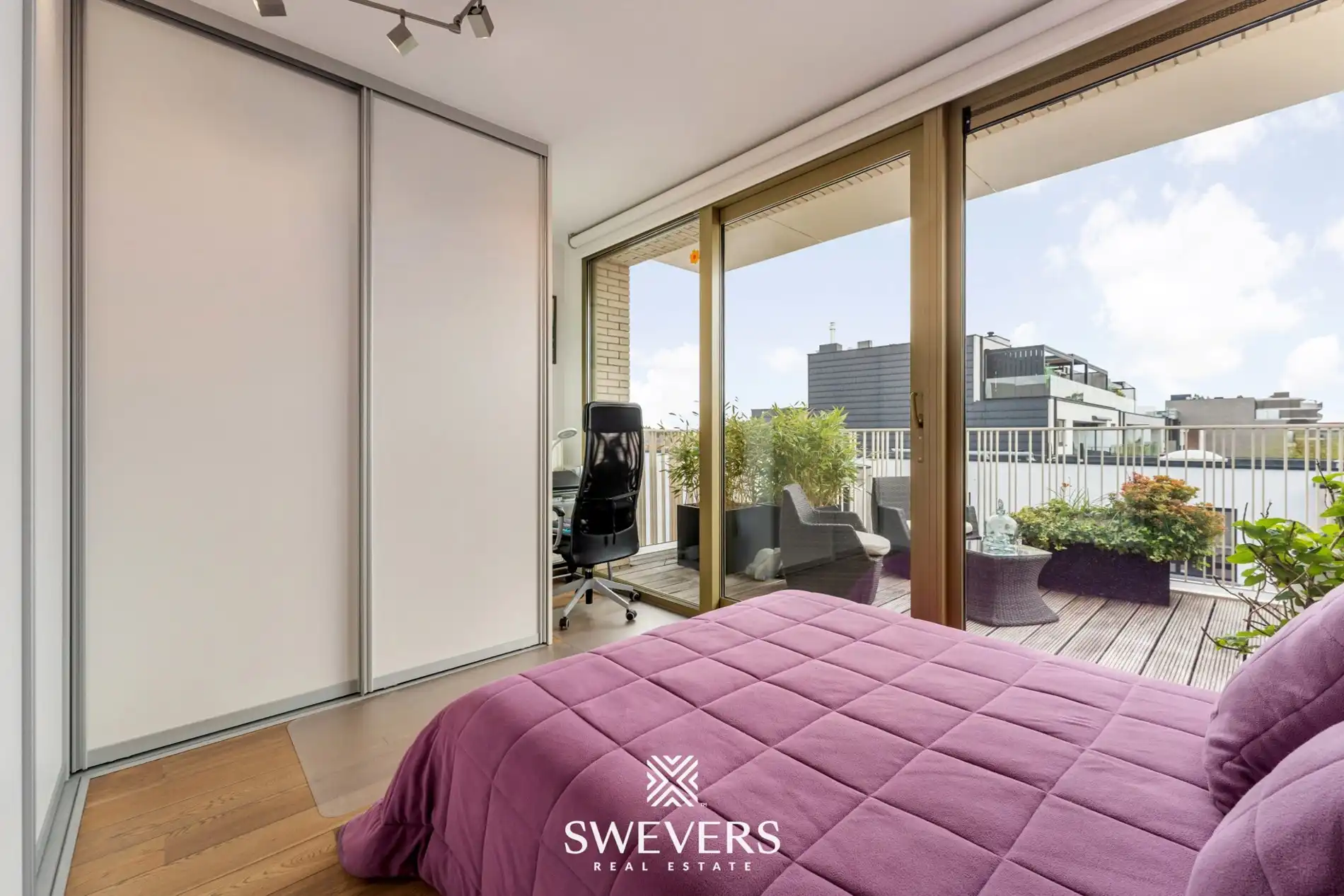 Ruim penthouse van 122 m² met uitzonderlijk ruime terrassen in Hasselt foto 13