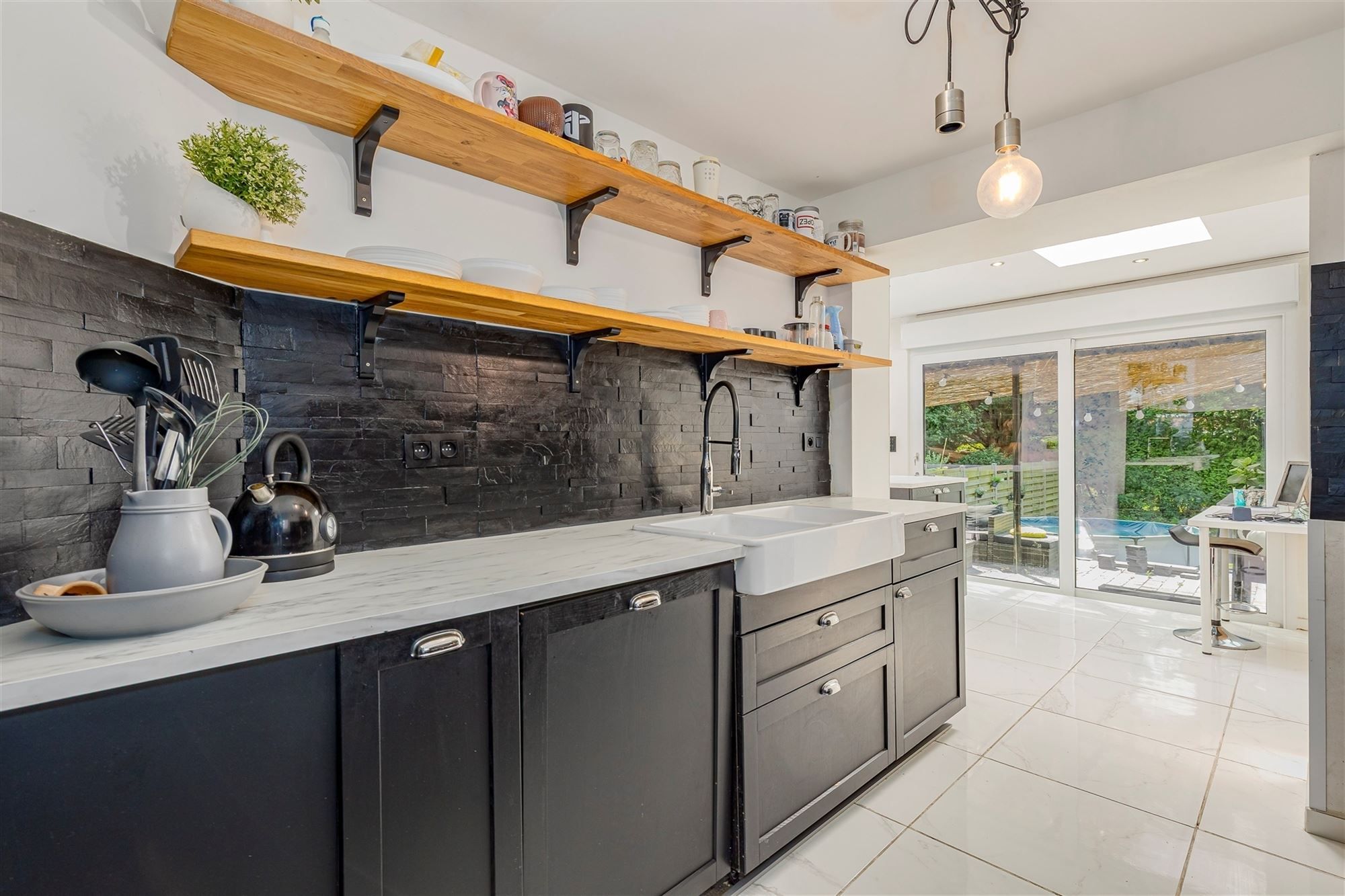 HOB met 2 à 3 slaapkamers in groene Elsdonck, Edegem foto 9