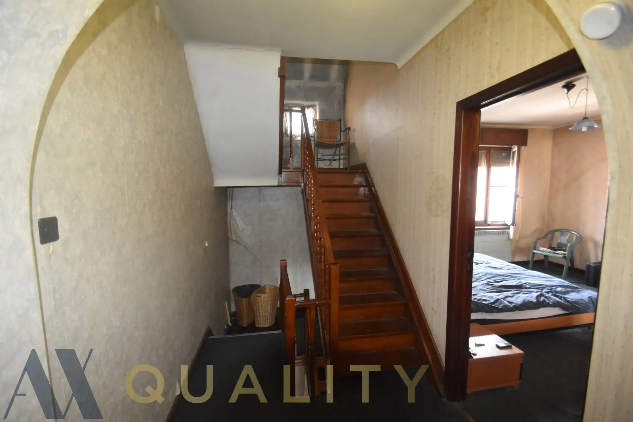 Nabij het centrum van Lebbeke gelegen te renov. rijwoning of bouwgrond op een terrein van 2 are 80 ca.  foto 11