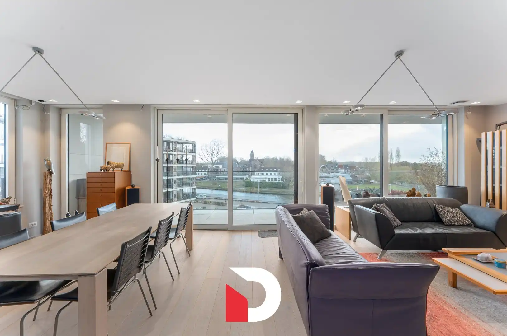 Recent en luxueus appartement van 155m² met 2 ruime terrassen nabij Brugge foto 4