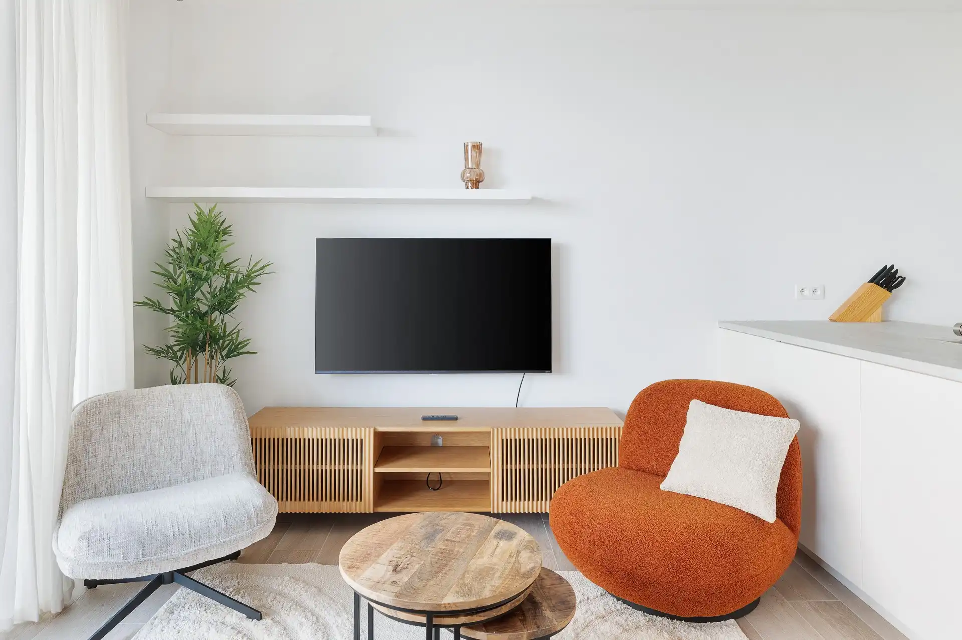 Gemeubeld: nieuwbouw appartement met zijdelings zeezicht! foto 6