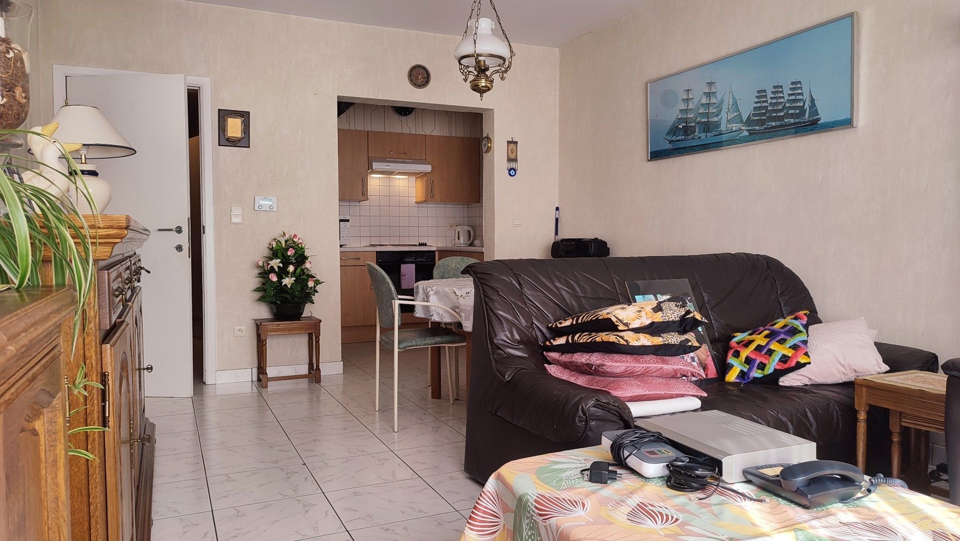 Oostende: gelijkvloers appartement met terras nabij AZ-Damiaan foto 3