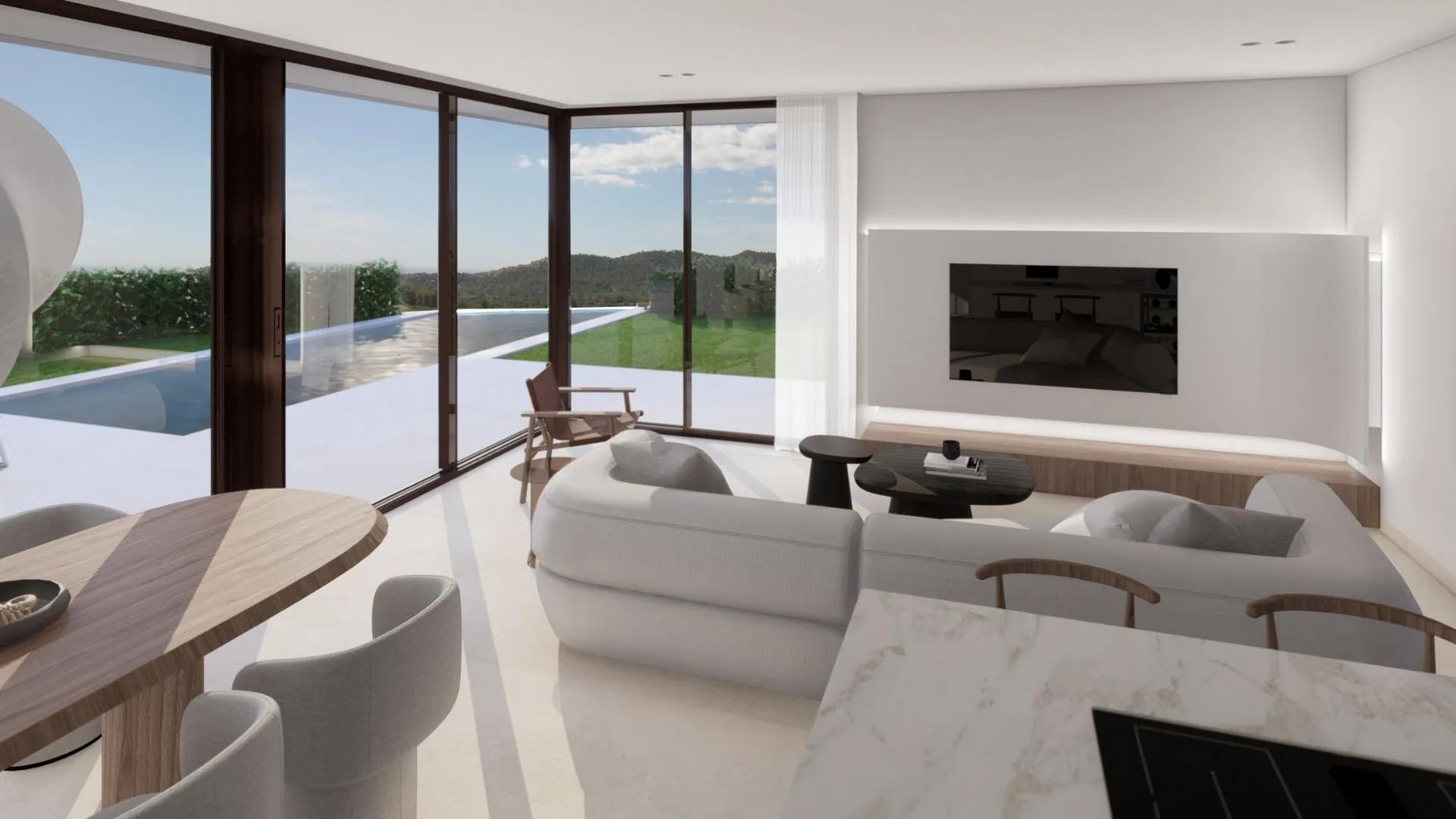 Moderne villa's in het hart van de Costa Blanca – luxe leven met uitzicht op zee en de bergen foto 3