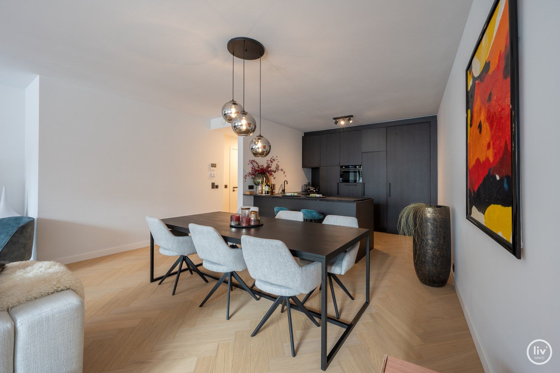 Instapklaar gelijkvloers appartement op de Jozef Nellenslaan met ruim terras achteraan (36m2) .  foto 5