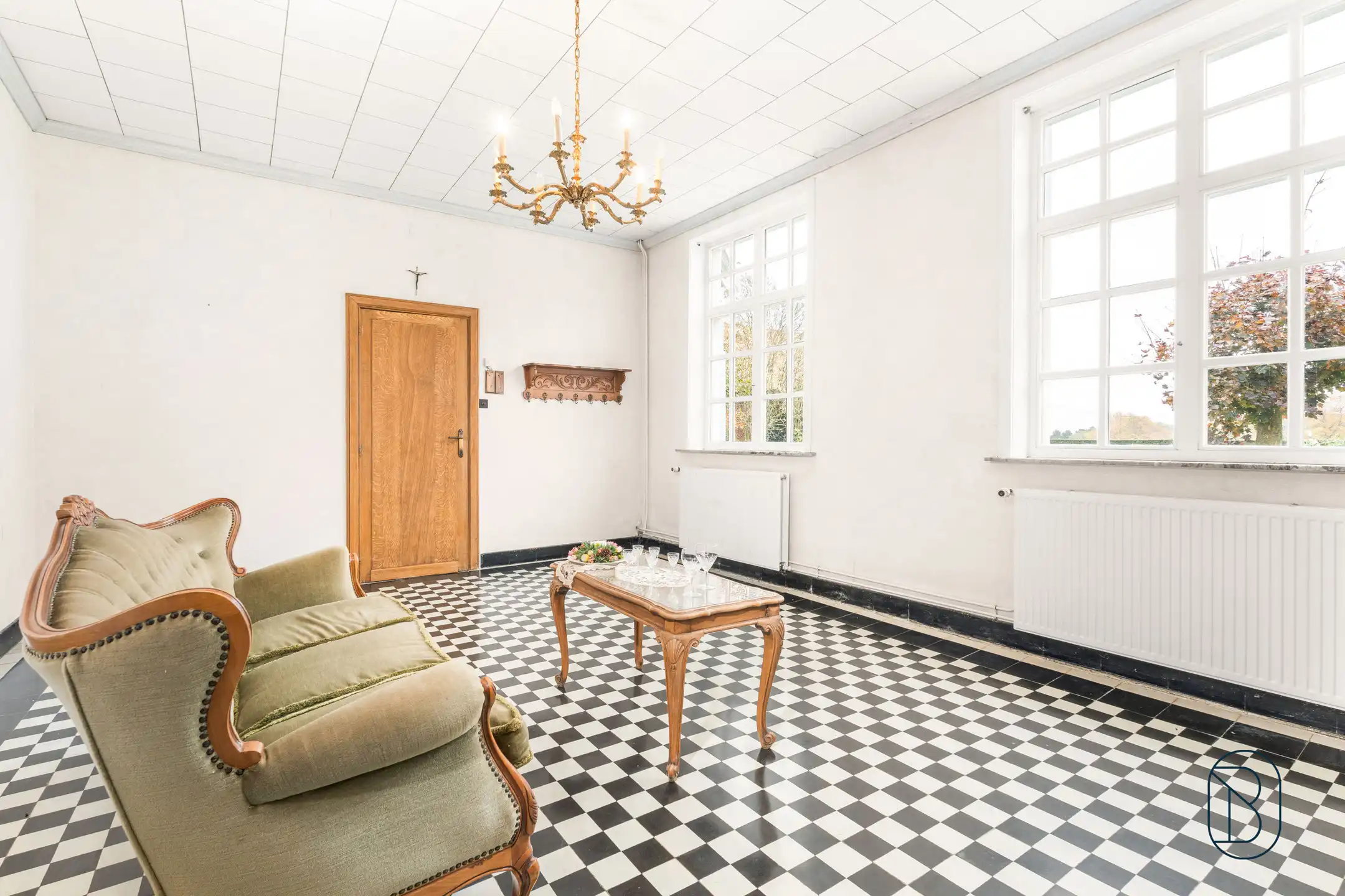 Unieke charmante vierkantshoeve op 1 hectare grond te Ieper foto 15