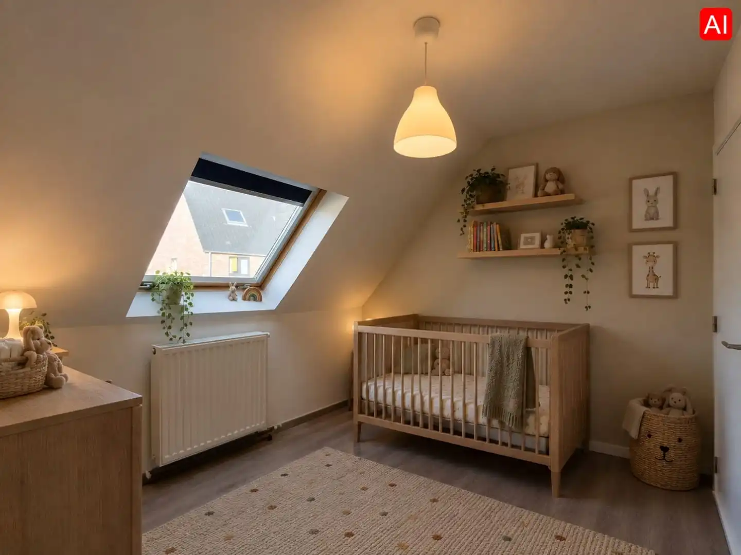 RUIM APPARTEMENT MET 3 SLPKS EN GARAGEBOX IN HARTJE WAKKEN foto 11