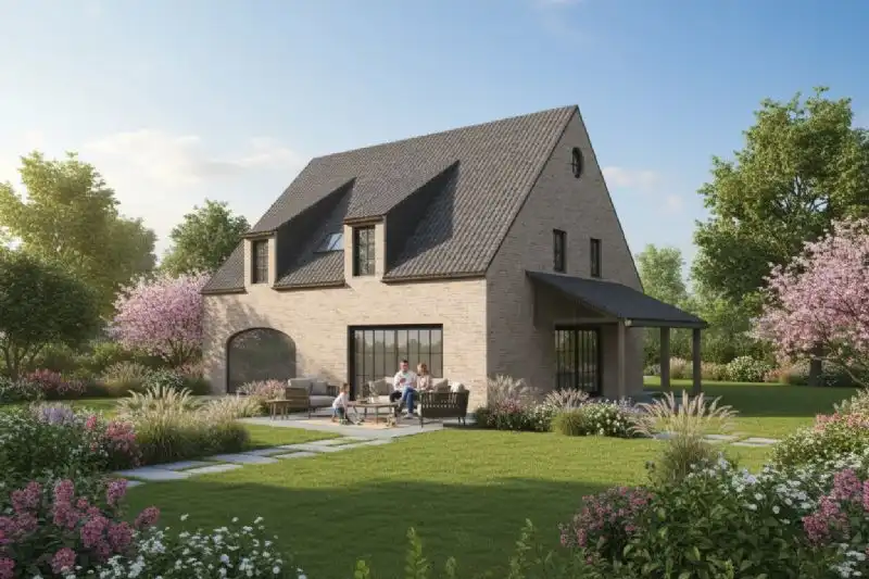 Nieuw te bouwen alleenstaande woning te Gits. foto 2