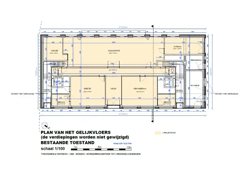 Opbrengsteigendom met 4 appartementen en kantoorruimte in de Haven van Gent foto 23