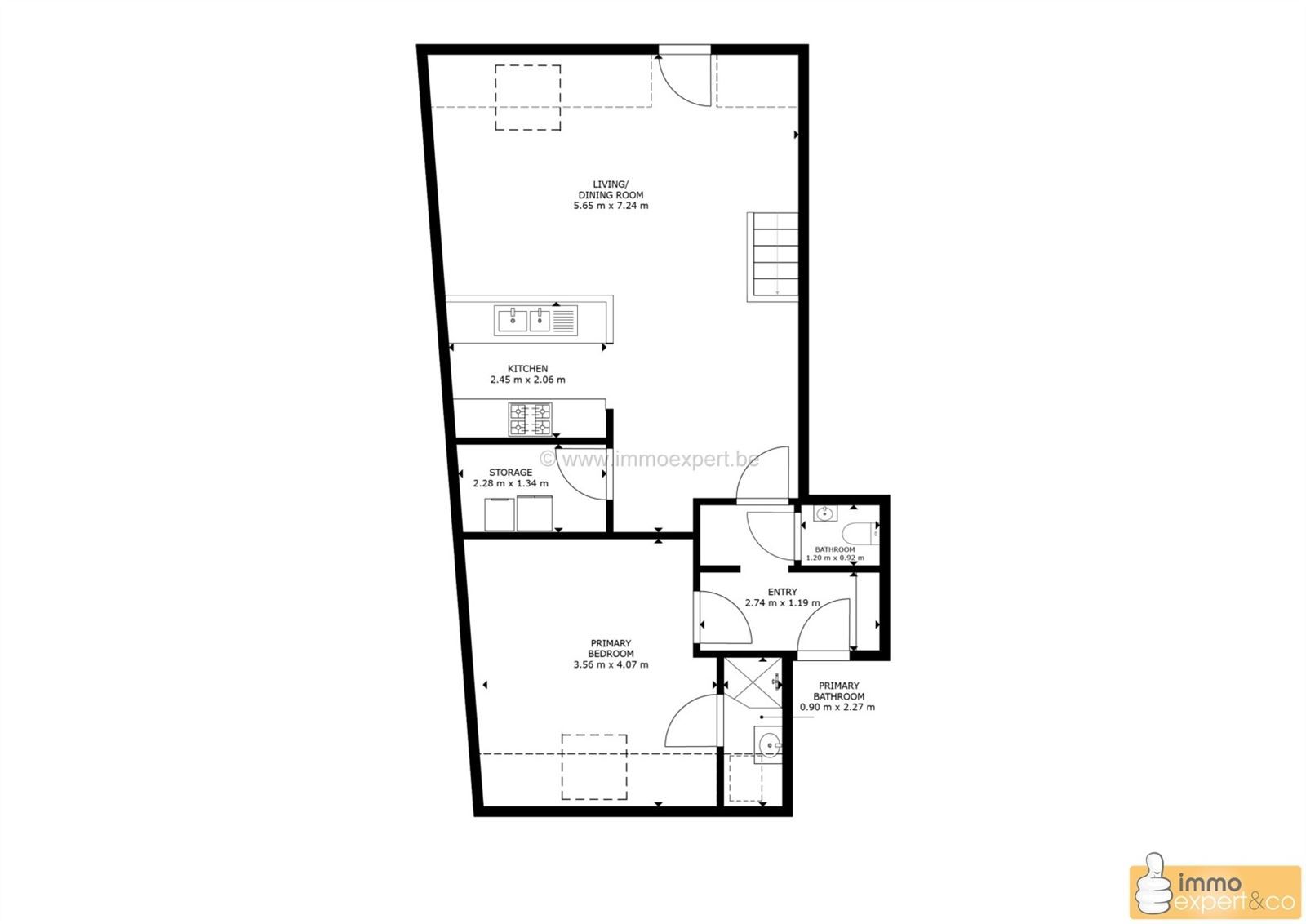 TERNAT: Appartement met 2 slpks en staanplaats foto 16