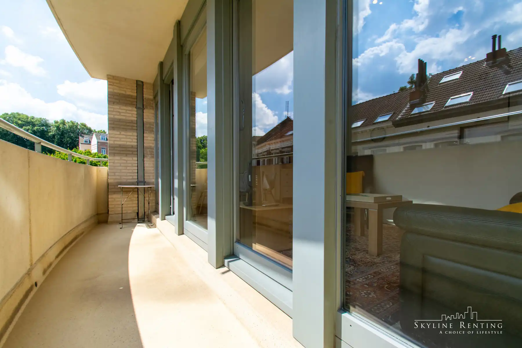 Prachtig gemeubeld app - 1Kamer + Terras (Europese wijk) foto 6