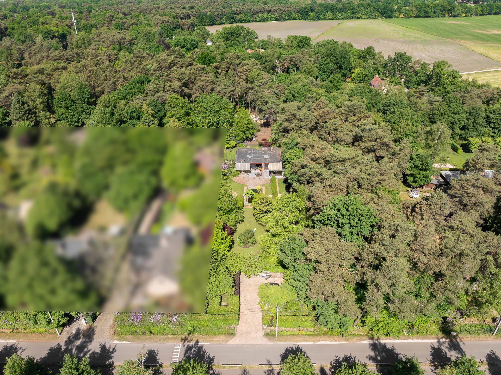 Laagbouwwoning op 2848 m² met Zwemvijver en Prachtige Tuin foto 40