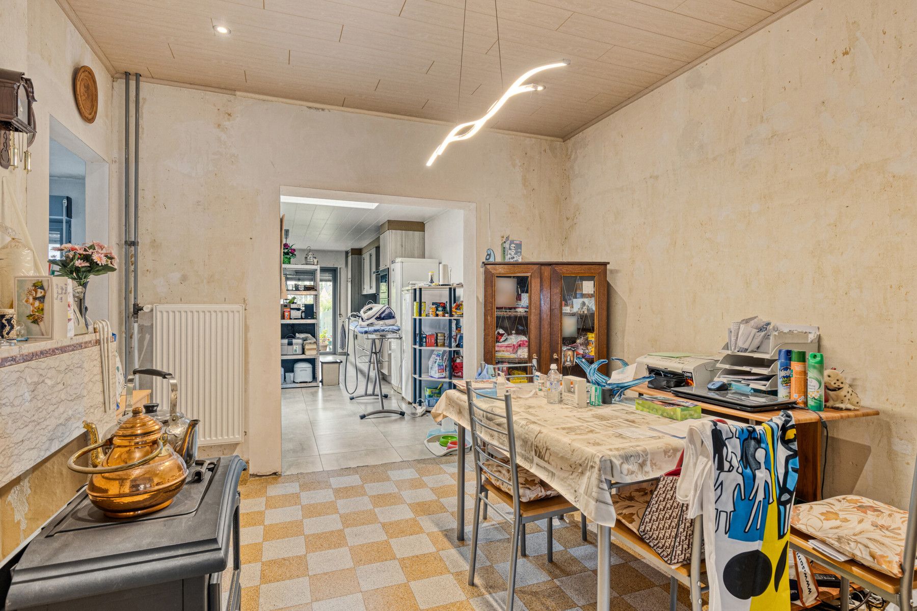 Driegevelwoning met grote tuin nabij centrum Halle foto 4