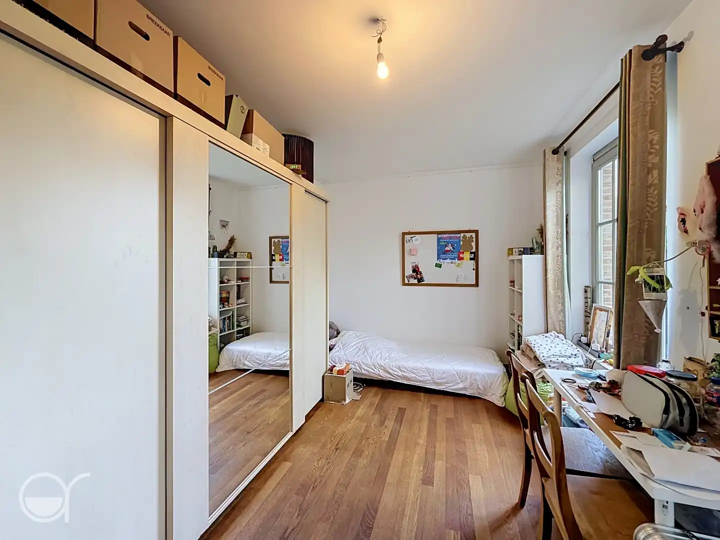 Gelijkvloers appartement met 2 slaapkamers, ruime tuin, garagebox en kelderberging in Gentbrugge foto 11