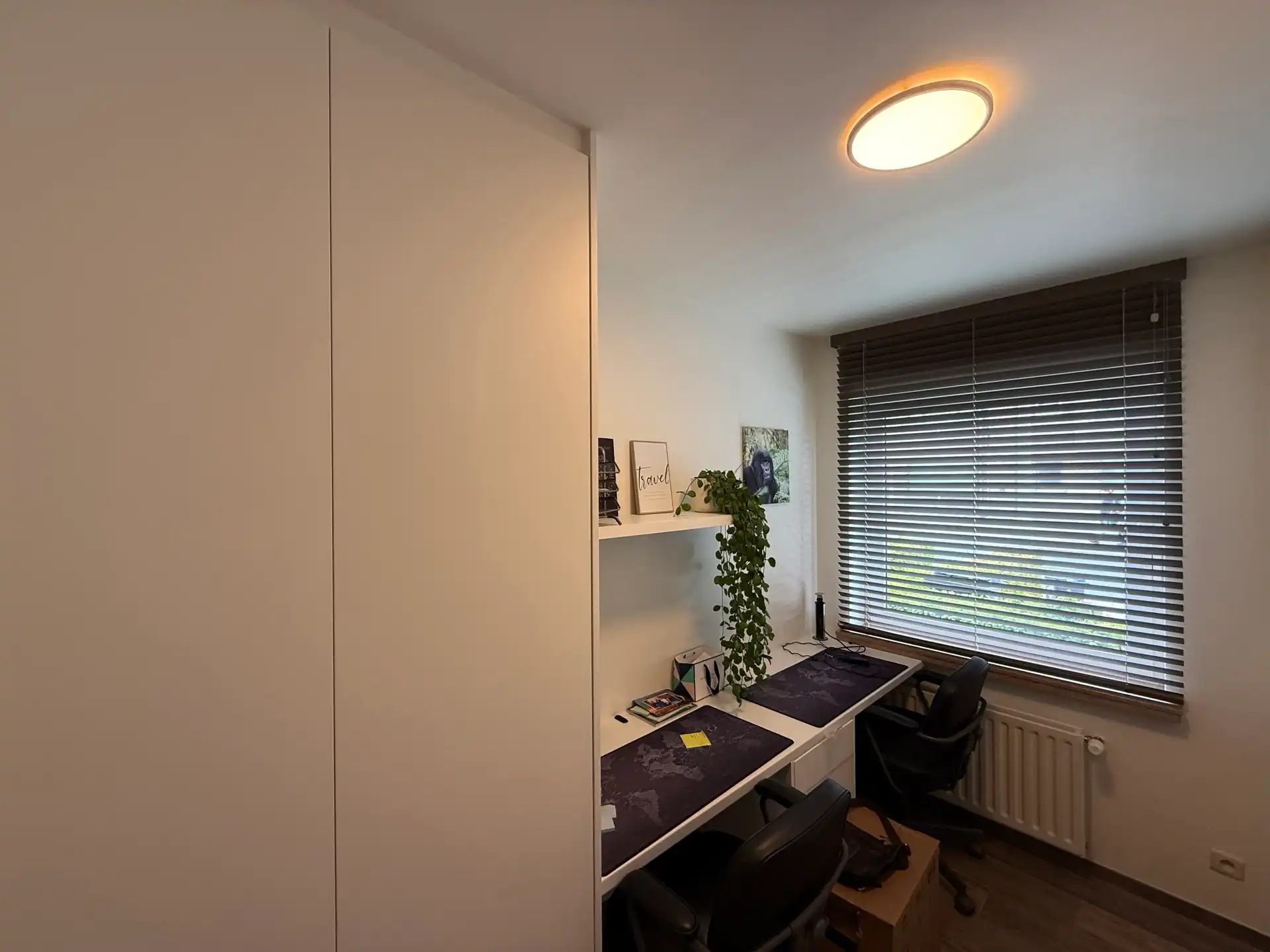 AALST - Gerenoveerd gelijkvloers appartement mét garage. foto 11