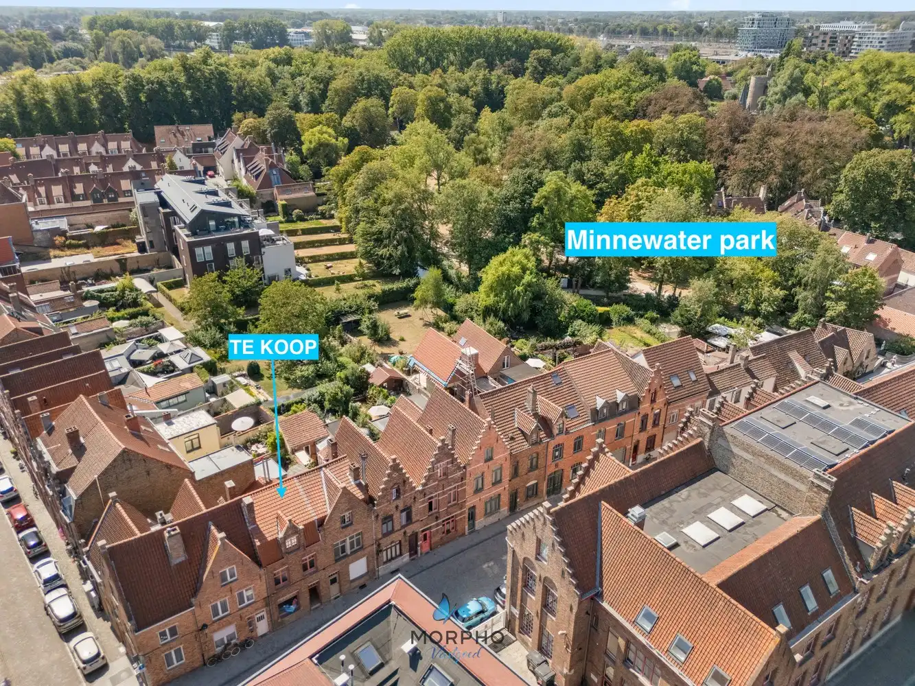 Instapklare stadswoning nabij het Minnewaterpark | 3 slpk, 2 badkamers & terras foto 28