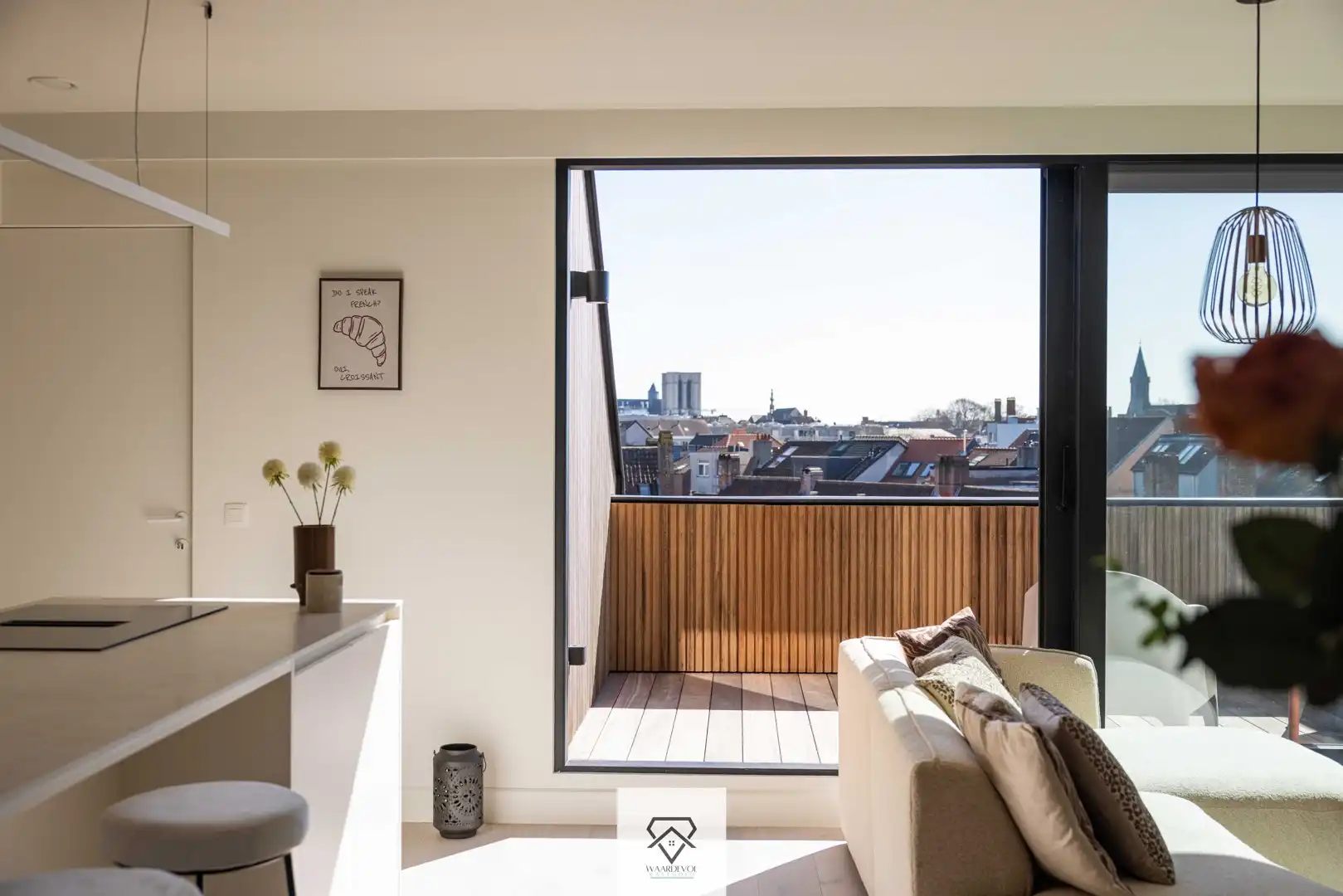 The Skyline Boutique met panoramisch zicht over Gent foto 23