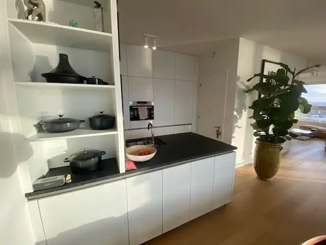 Ruime en gemeubelde penthouse op het trendy Eilandje. foto 6