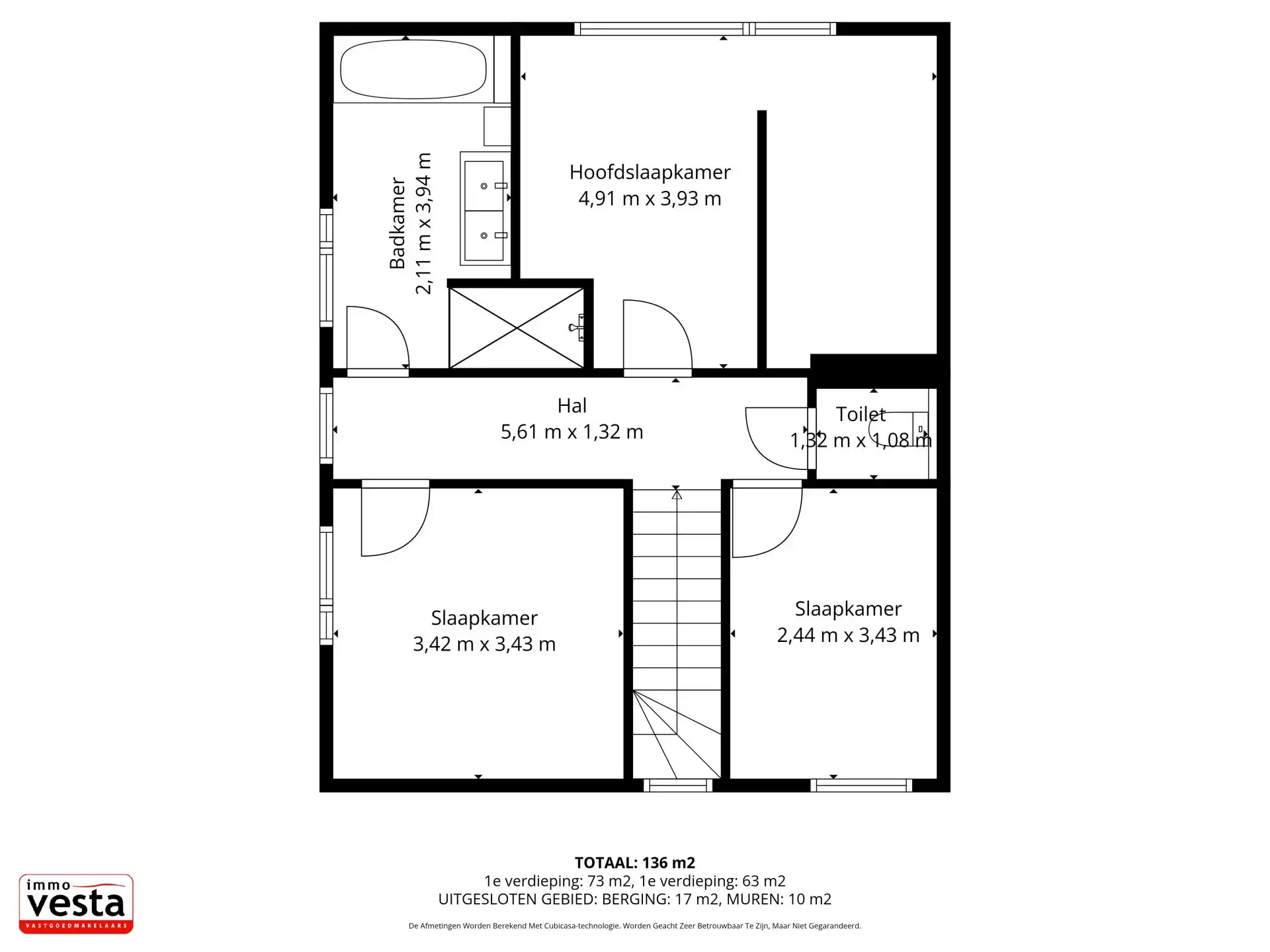 ruime nieuwbouwwoning in de landelijke stadrand foto 26