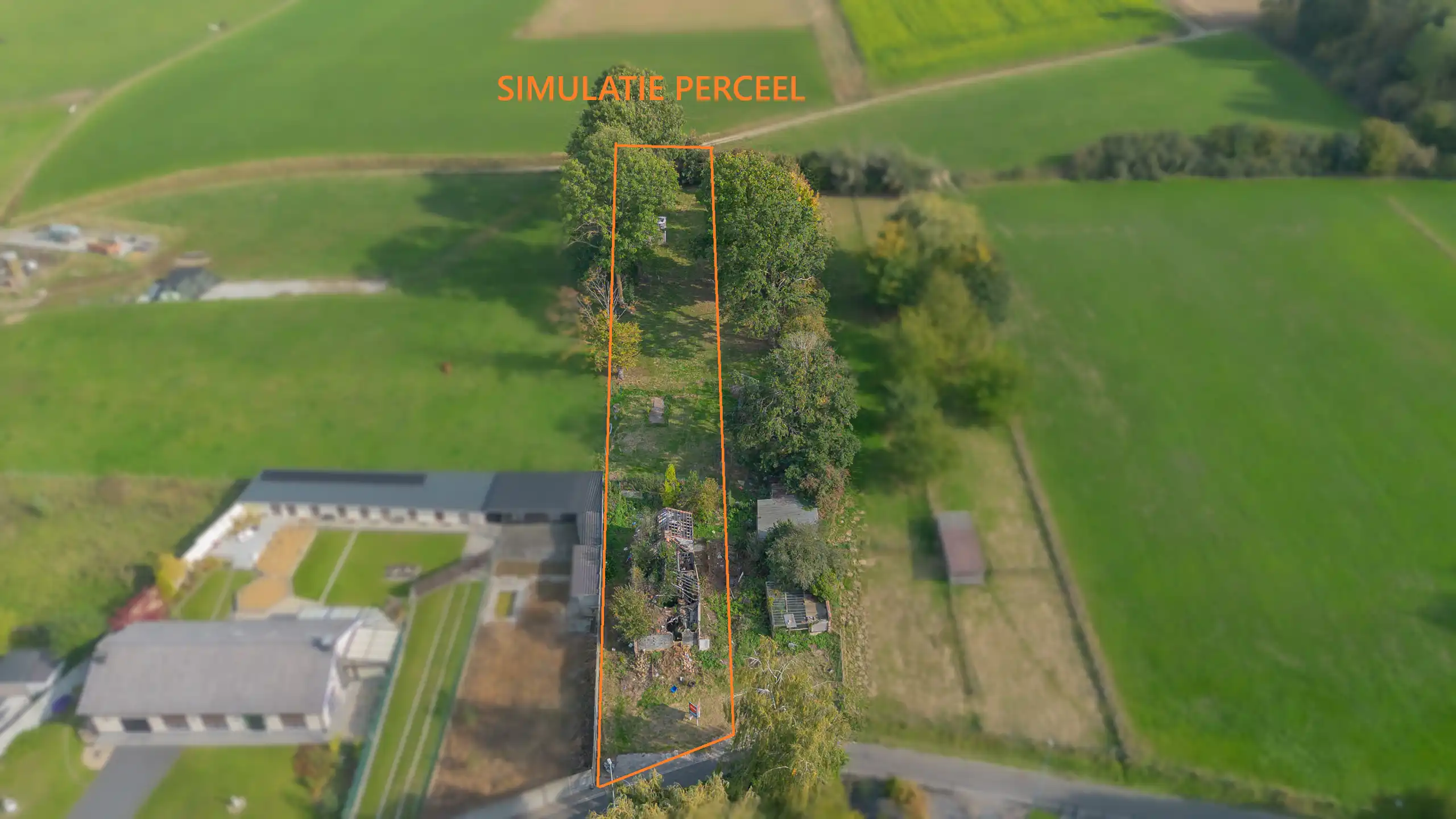 ASPELARE - Bouwgrond halfopen bebouwing  foto {{pictureIndex}}