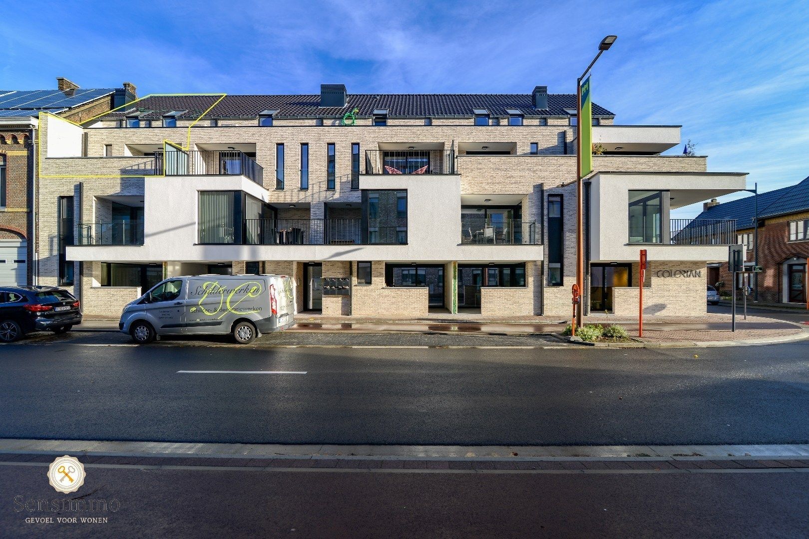 Nieuwbouw duplex met 3 slpk + parking + terras foto 2