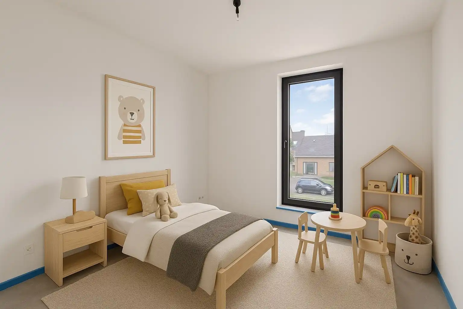 RUIME HALF OPEN NIEUWBOUWWONING MET 4 SLPKS | TUIN | GARAGE foto 12