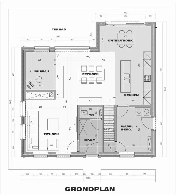 Nieuw te bouwen alleenstaande woning te Lochristi. foto 3