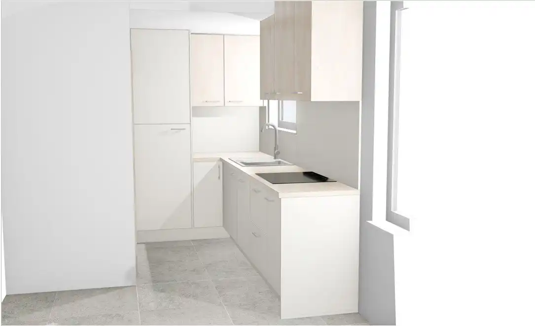 Instapklaar  2 slaapkamer appartement te Bredene foto 8