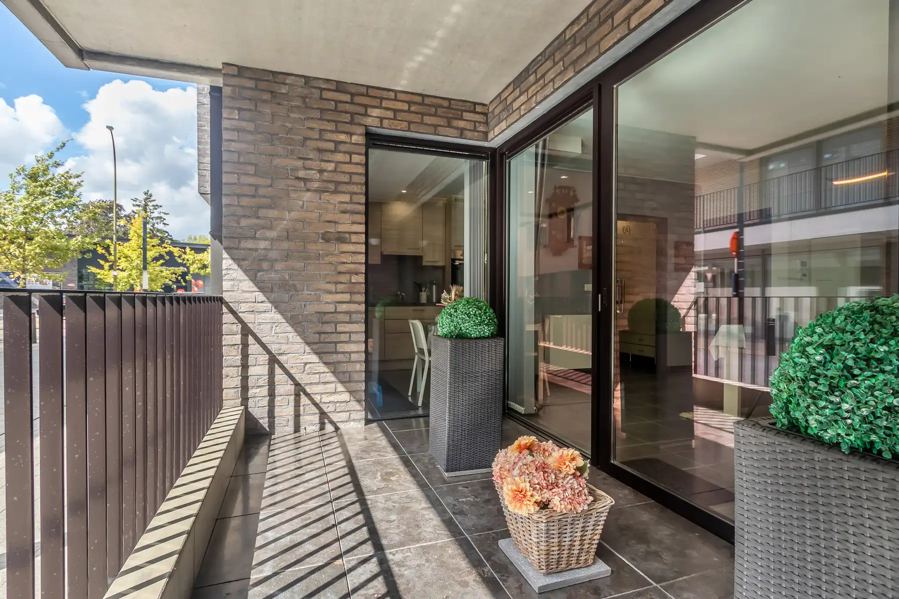 Gelijkvloersapp met 2 slaapkmrs, 2 terrassen + parkeerplaats foto 28